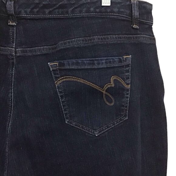 Bandolino Mandie Dark Wash Jeans 22W - Picture 4 of 7